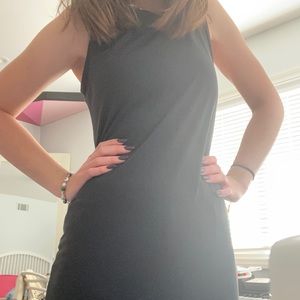 Black Mikey and Joey Maxi Dress